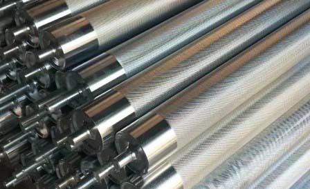 輥筒滾花加工廠家，輥筒鍍鋅加工，重型輥筒加工