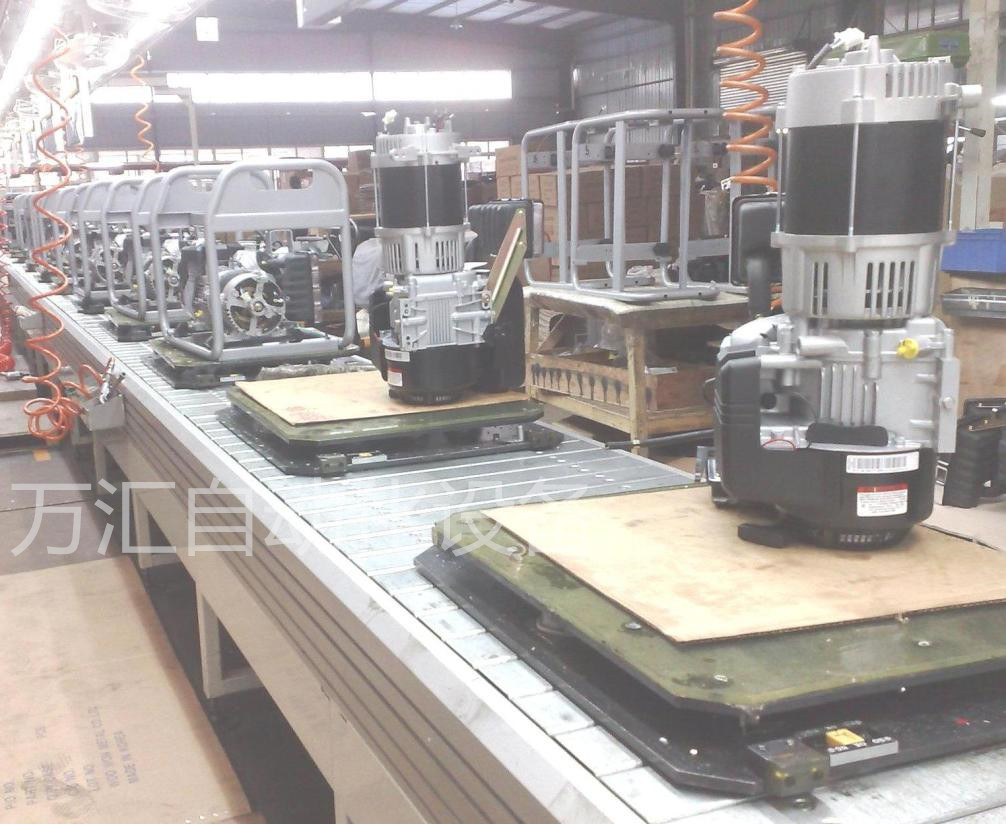 提高效率機(jī)電裝配鏈板輸送機(jī)，鏈板裝配流水線